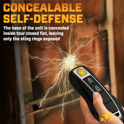 💥 2025 Mega Sale 50% OFF ️🔥 VOLTAX V57 Hi-Tech Stun Flashlight Car Key ⚡ Smart Defense - Stay Safe