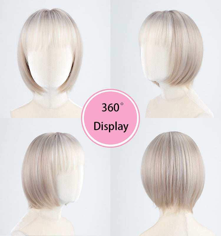 Perla - Wigyy Cutest Bob Elegant Wig with Bang