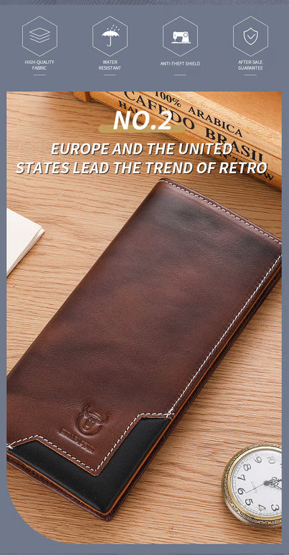 💯Cowhide Vintage Wallet🔥