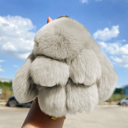 🐰 Handmade Soft Bunny PomPom Charms