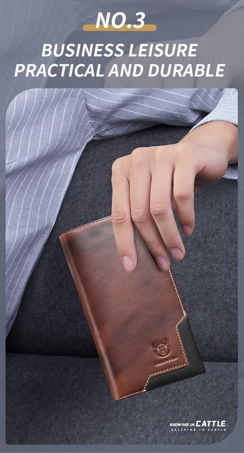 💯Cowhide Vintage Wallet🔥