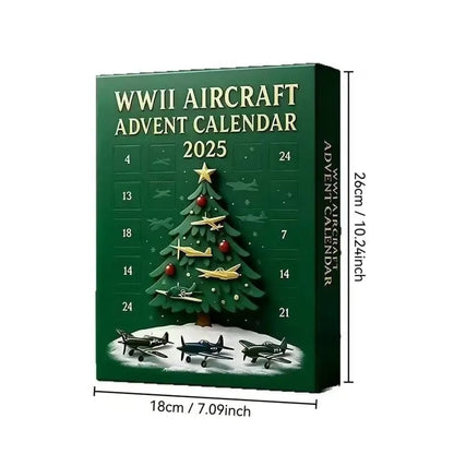 2025 Aircraft Advent Calendar World War II Plane