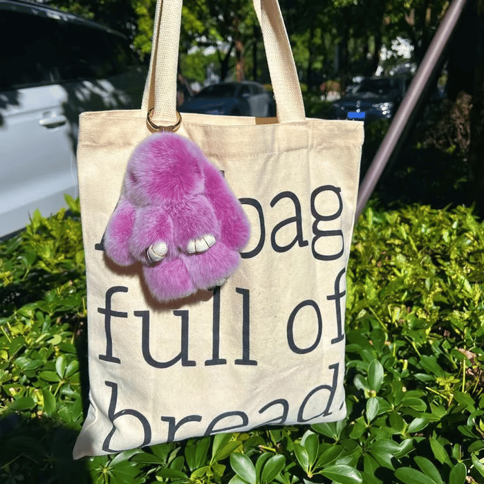 🐰 Handmade Soft Bunny PomPom Charms