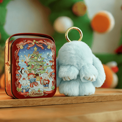 🐰 Handmade Soft Bunny PomPom Charms