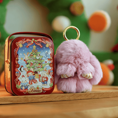 🐰 Handmade Soft Bunny PomPom Charms