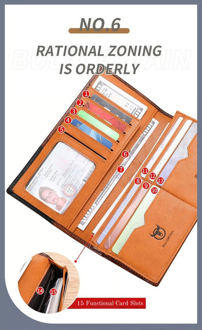 💯Cowhide Vintage Wallet🔥