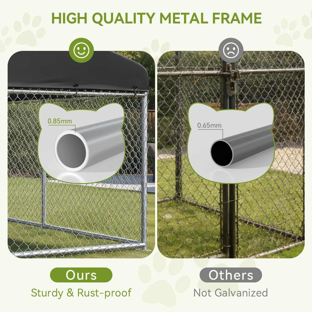 The Fortress Outdoor Kennel (10x10)