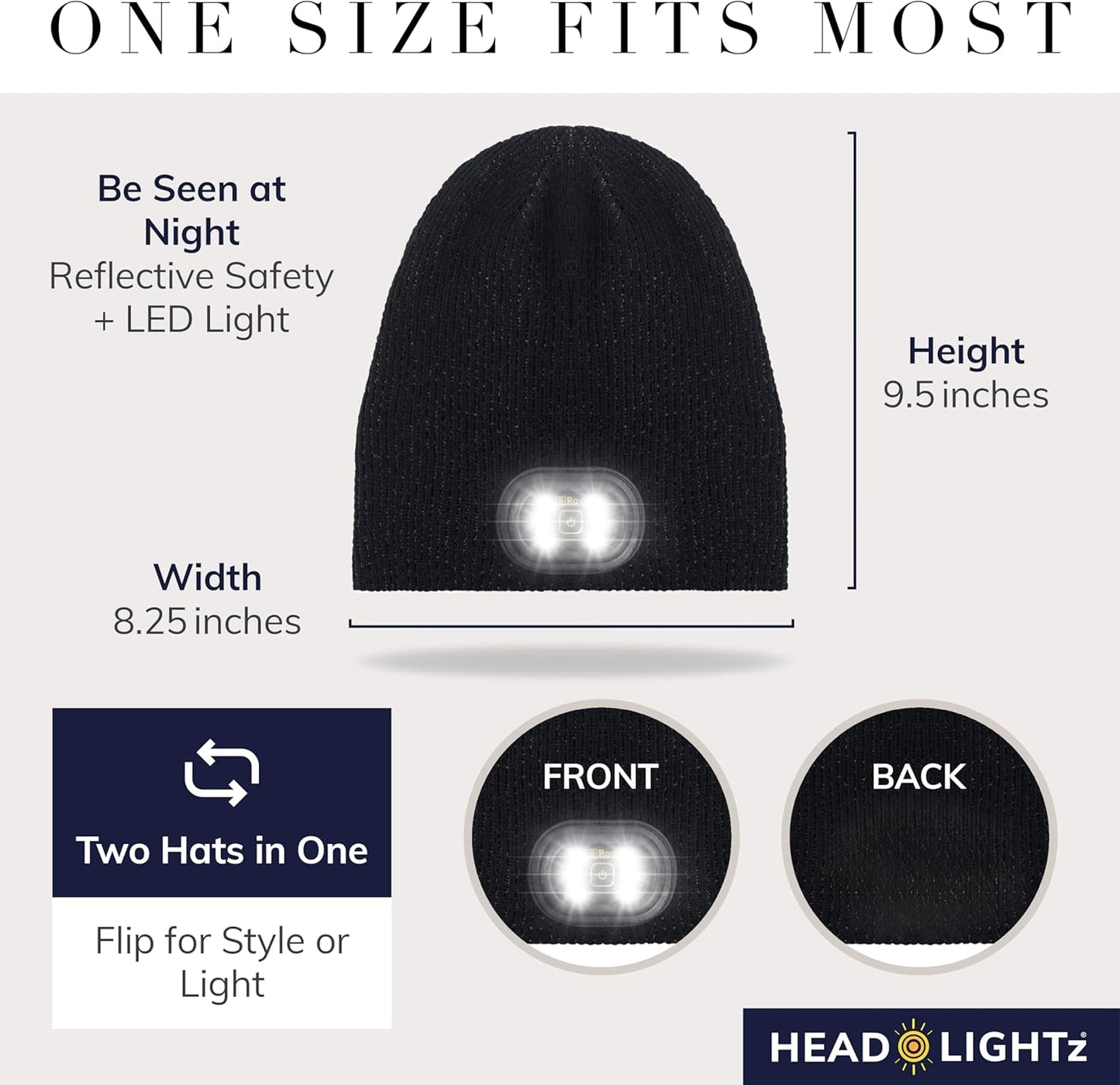 Rechargeable LED Beanie Hat – The Winter Must-Have ❄️💥