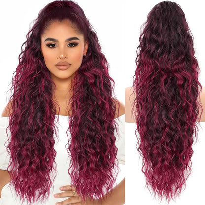 ✨Mega Curly Ponytail – Get Instant Glam and Gorgeous Volume! 🔥