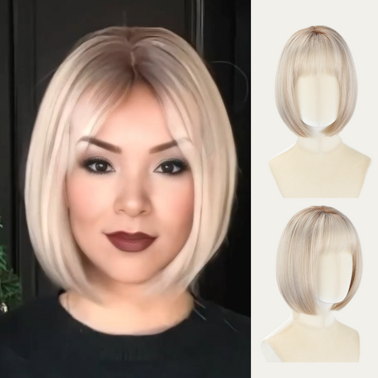 Perla - Wigyy Cutest Bob Elegant Wig with Bang