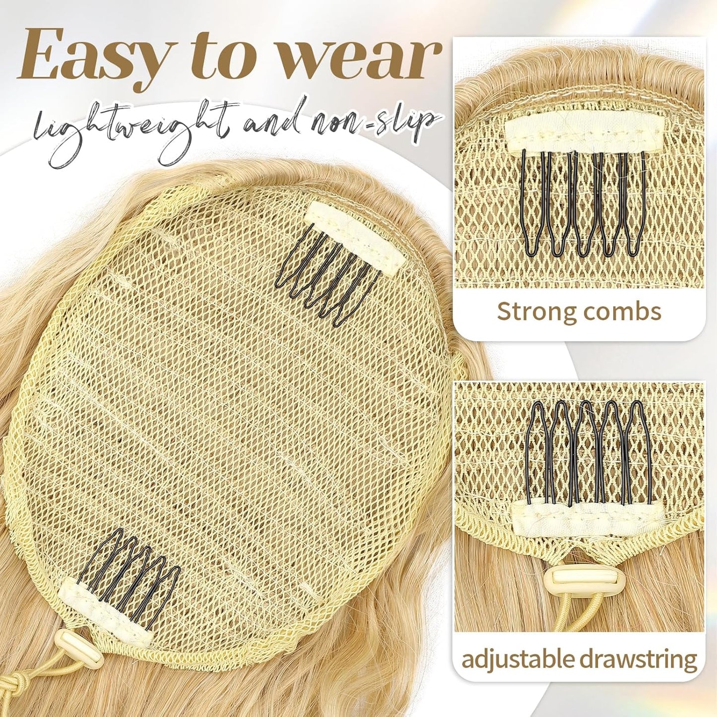 ✨Mega Curly Ponytail – Get Instant Glam and Gorgeous Volume! 🔥