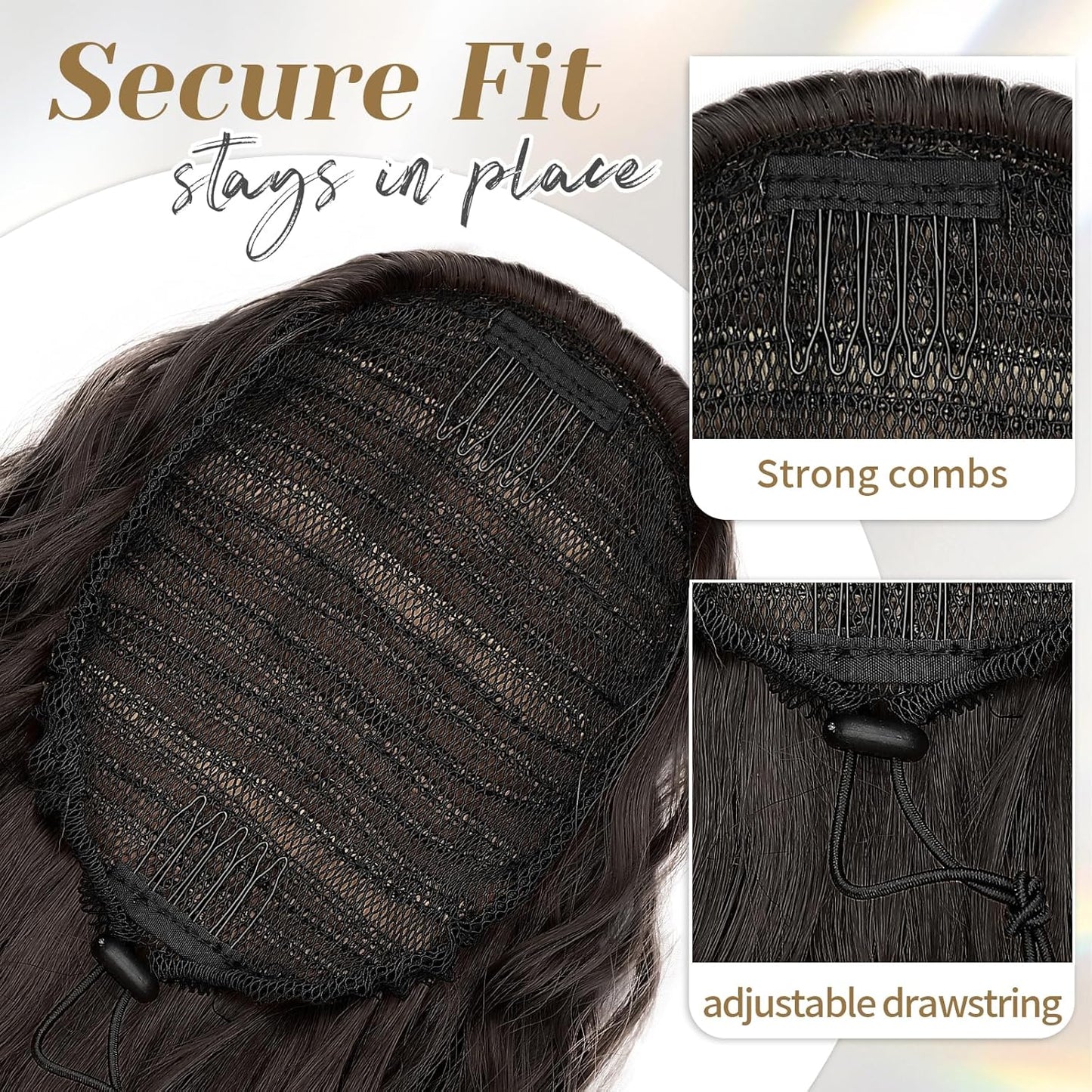 ✨Mega Curly Ponytail – Get Instant Glam and Gorgeous Volume! 🔥