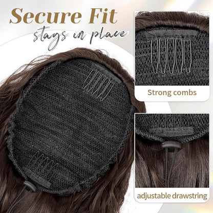 ✨Mega Curly Ponytail – Get Instant Glam and Gorgeous Volume! 🔥