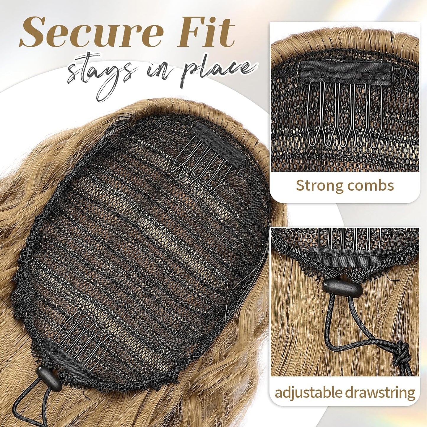 ✨Mega Curly Ponytail – Get Instant Glam and Gorgeous Volume! 🔥