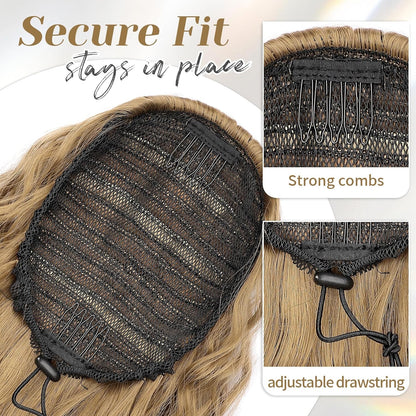 ✨Mega Curly Ponytail – Get Instant Glam and Gorgeous Volume! 🔥