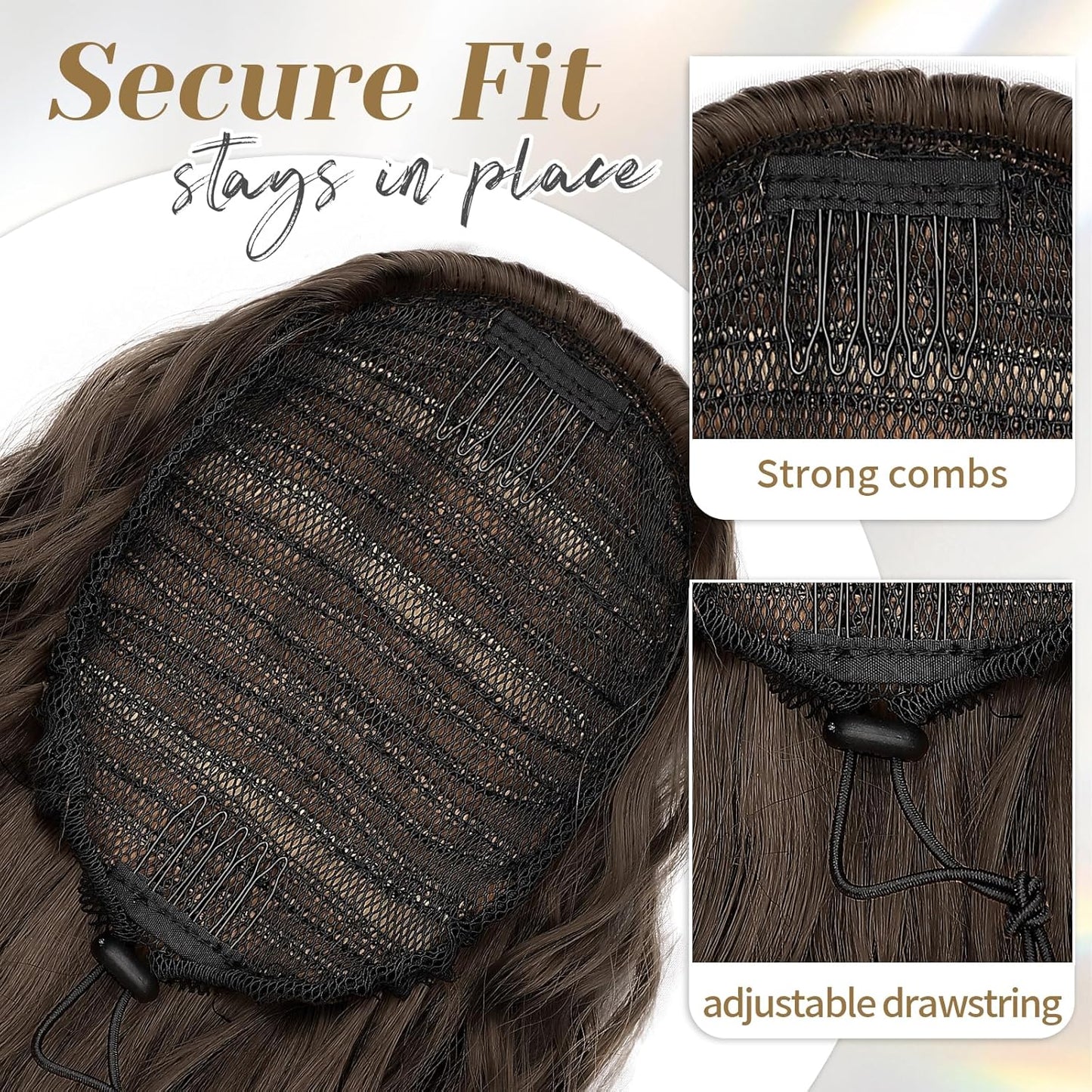 ✨Mega Curly Ponytail – Get Instant Glam and Gorgeous Volume! 🔥