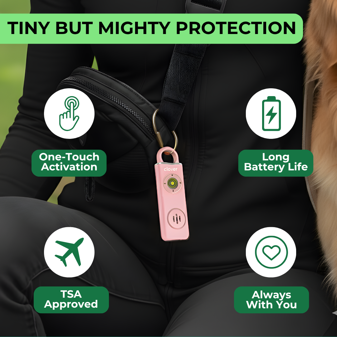 CloverSafe™ Personal Alarm