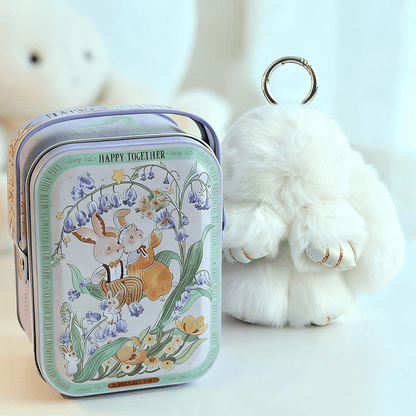 🐰 Handmade Soft Bunny PomPom Charms