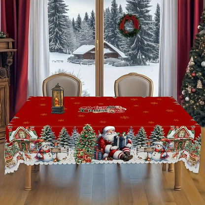 Christmas Tablecloth – Brighten Your Holiday Table 🎄✨